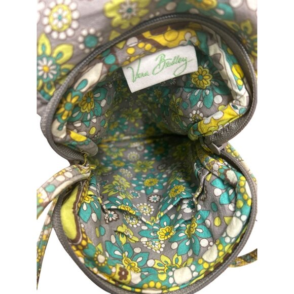 Vera Bradley Floral Crossbody Bag With Adjustable Strap Compact Design Multicolo - Picture 4 of 8